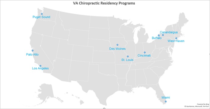 Chiropractic Care Residency Program Locations